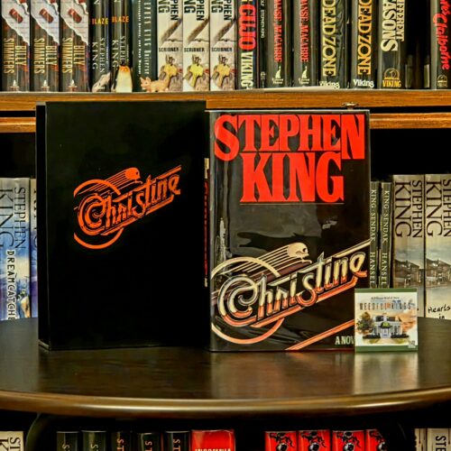 Stephen King Christine First Edition / First Printing Signed, with Custom Slipcase