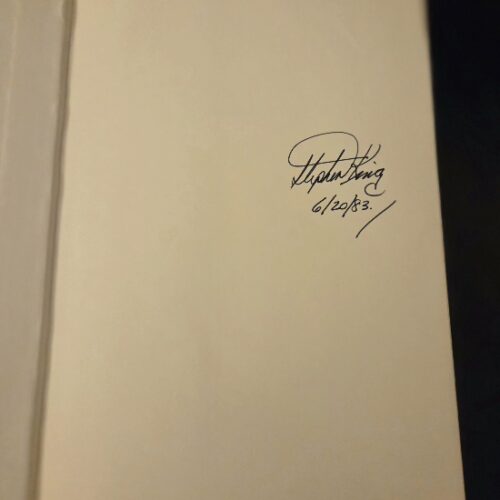 Stephen King Christine First Edition / First Printing Signed, with Custom Slipcase