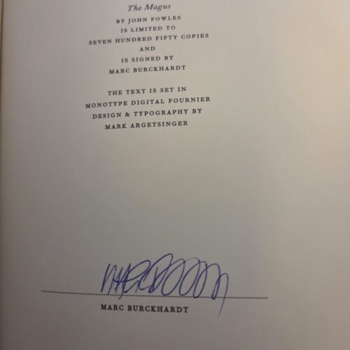 The Magus Artist Edition Signed