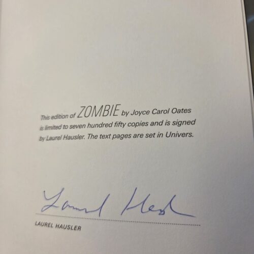 Zombie Suntup Artist Edition Signed