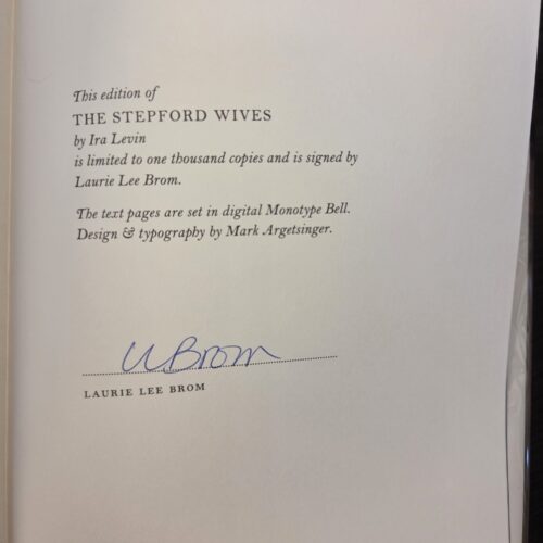 The Stepford Wives Suntup Artist Edition Signed