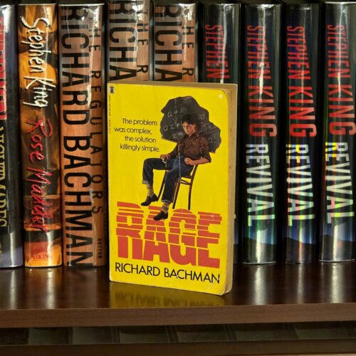 Stephen King as Richard Bachman Rage UK First Edition / First Printing