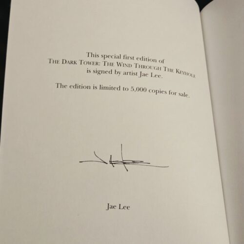The Dark Tower THE WIND THROUGH THE KEYHOLE Artist Edition signed by Jae Lee