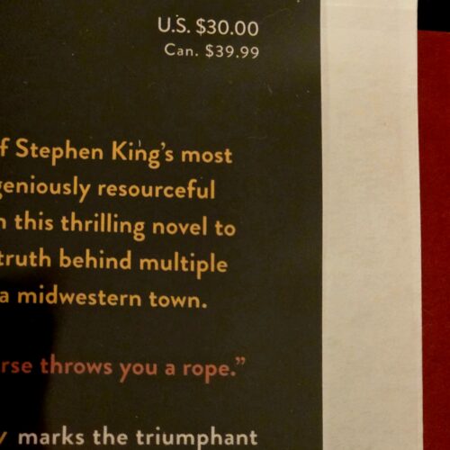 Stephen King Holly First Edition / First Printing