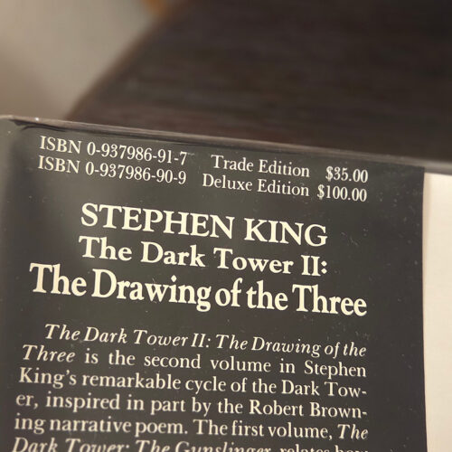 Stephen King The Dark Tower II: The Drawing of the Three First Edition / First Printing
