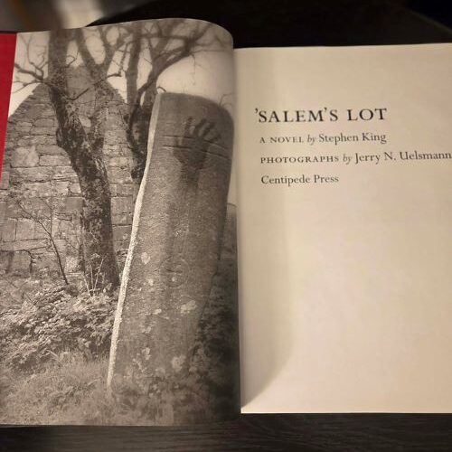 Stephen King Salem's Lot Centipede Press Gift Edition