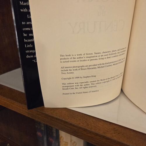 Storm of the Century Book of the Month Club Edition