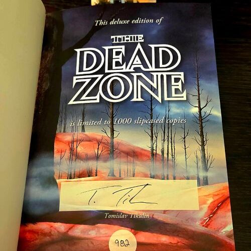 Stephen King Dead Zone PS Publishing Artist Edition #982