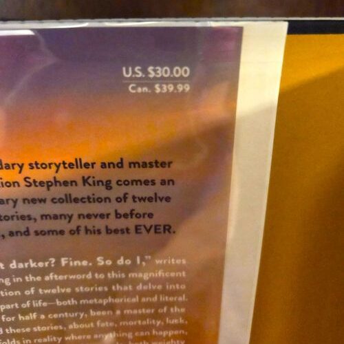 Stephen King You Like it Darker First Edition / First Printing