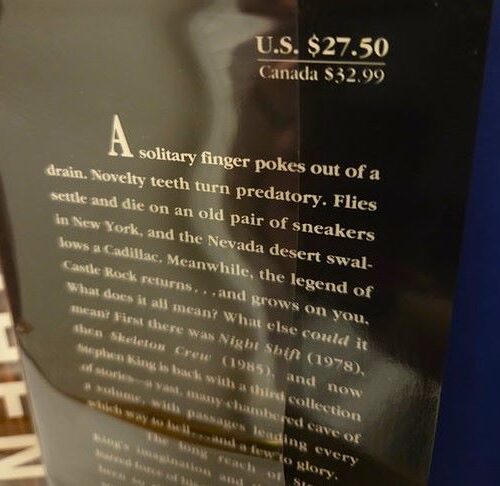 Stephen King Nightmares & Dreamscapes First Edition / First Printing
