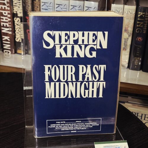 Stephen King — Four Past Midnight (Unrevised & Unpublished Proof / Pre‑Publication State)