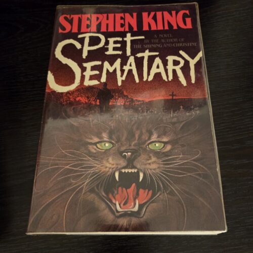 Stephen King Pet Sematary Advance Uncorrected Galley Proof (ARC)