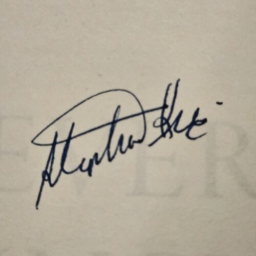 Stephen King Never Flinch Signed / BINC #27 — Limited Charity Edition