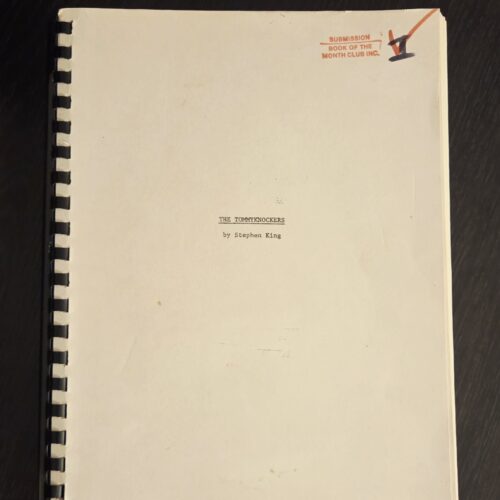 Stephen King — The Tommyknockers (Book‑of‑the‑Month Club Manuscript, Part I & Part II)