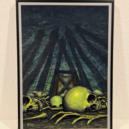 The Place of IT Original Painting by Alan Clark