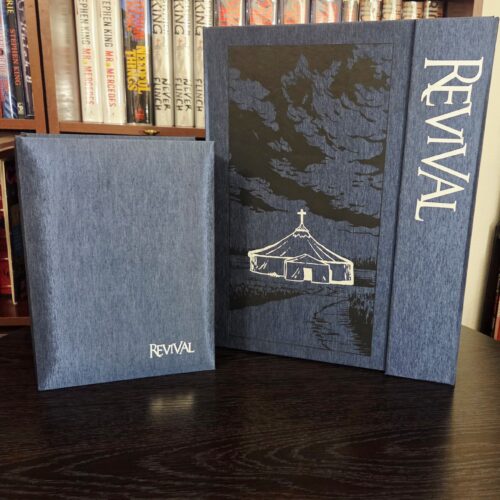 Stephen King Revival Artist Signed Limited Letter I with Matching Art Portfolio